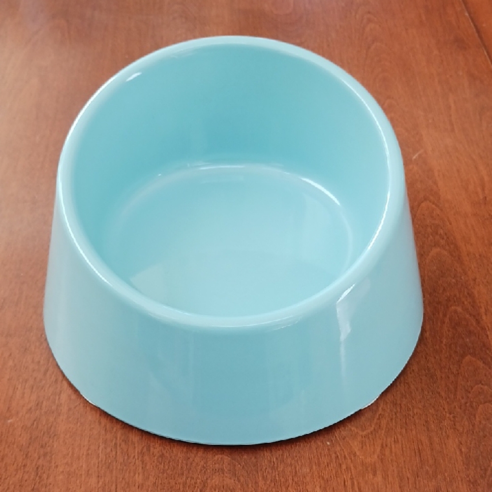 Van Ness Light Blue Cat Bowl